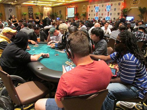 Una fase del torneo di Hollywood