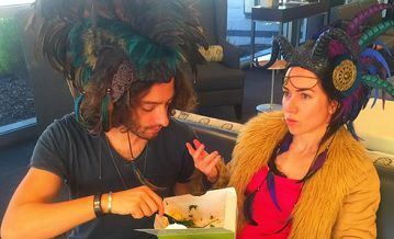 Liv Boeree e Antonio Esfandiari di nuovo nel deserto per il Burning Man