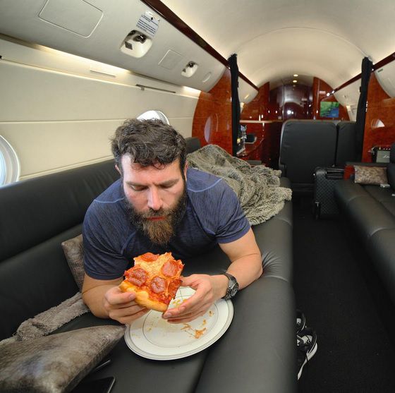 Pizza per Bilzerian