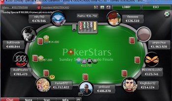 Tavolo Pokerstars
