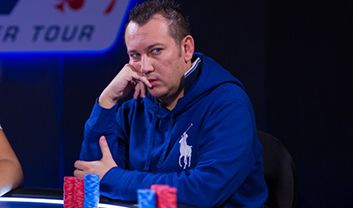 Benelli durante un'altra tappa dell'EPT