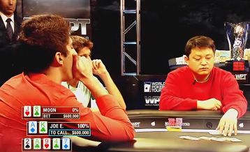 Poker Live: Joe Elpayaa vs Moon Kim, un bluff storico della decima stagione WPT