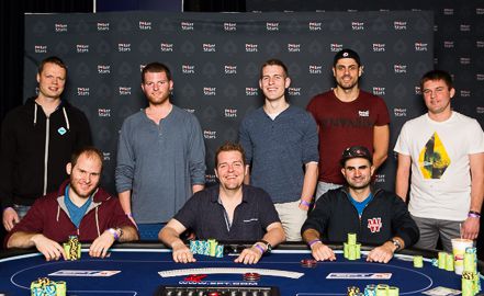 Gli 8 finalisti (Foto blog PokerStars - Neil Stoddart)