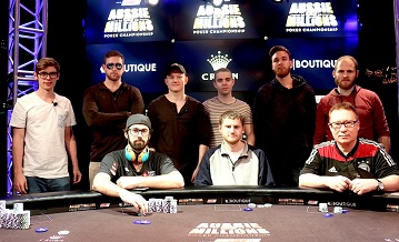 Aussie Millions: Holz e Tollerene si sfidano al final table del 100k$ Challenge