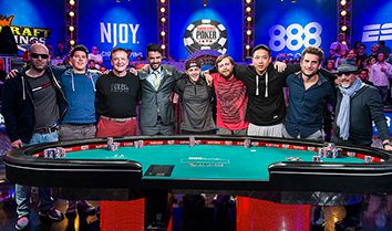 Federico con gli altri November Nine 2015
