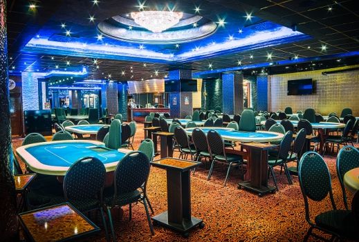 La poker room del Banco Casinò