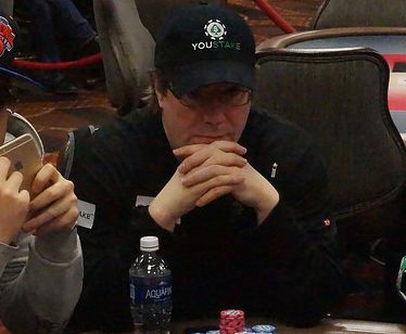 Jamie Gold durante il torneo