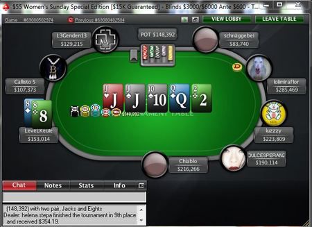 'Callisto 5' durante un altro torneo