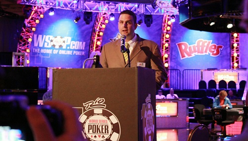 Ti piacerebbe annunciare lo shuffle up and deal del main event delle Wsop?