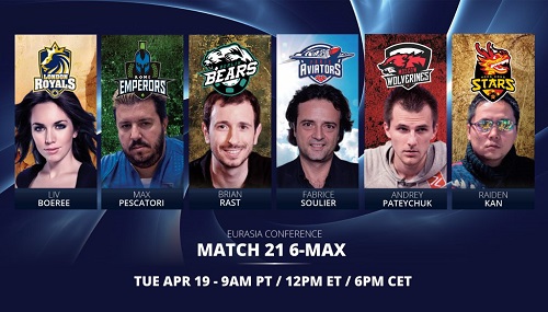 Global Poker League: oggi tocca a Max Pescatori. Segui i Rome Emperors in diretta streaming su PIW!