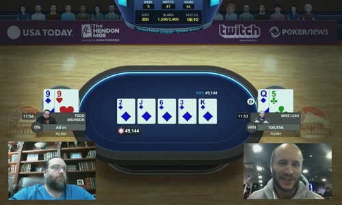 Global Poker League: sette punti per Todd Brunson, termina secondo e quarto. Restano al comando i Moscow