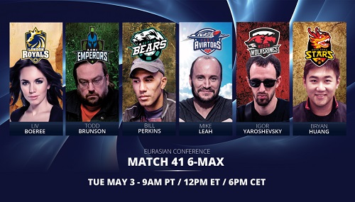 Global Poker League: i Rome Emperors di nuovo in campo con Todd Brunson. Diretta streaming su PIW!