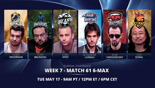 Global Poker League, Rome Emperos puntano su Todd Brunson per lasciare il fondo della classifica (Streaming)