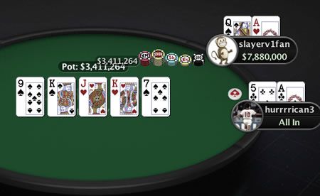 Un momento dell'heads up conclusivo