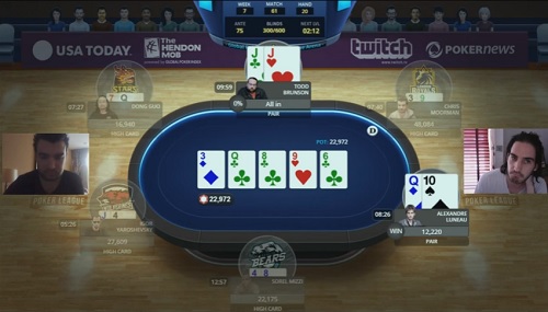 Todd Brunson out 6°