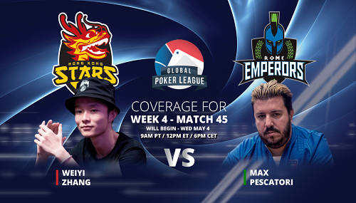Global Poker League, heads-up da non perdere quest’oggi con Max Pescatori. Diretta streaming su PIW!