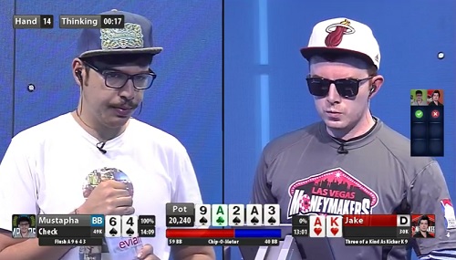 Global Poker League, Mustapha Kanit mette Ko Jake Cody. Rome Emperors vincono 3-0