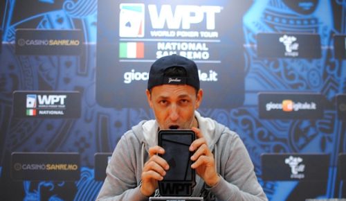 WPT National Sanremo, trionfa Christophe Bouziane. Runner up Paolo Bonfanti, settimo Matteo Sbrana