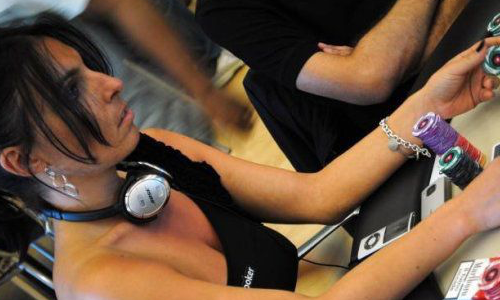 Carla Solinas in azione