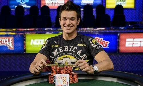Doug Polk quando vinse braccialetto WSOP