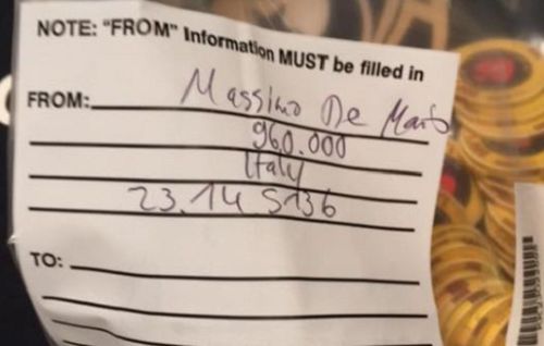 Uno foto dello stack di Massimo prima dell'eliminazione