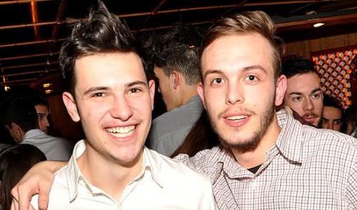 Nicolò Serlenga, a sinistra nella foto, terzo classificato nel Night on Stars