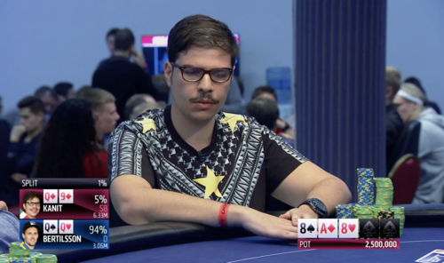 Mustapha Kanit e il suo bluff all’EPT di Dublino nella Top 5 delle migliori mani di poker live del 2016