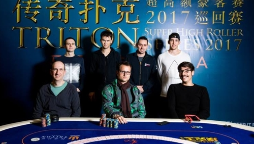 Colman al final table del Triton Super High Roller
