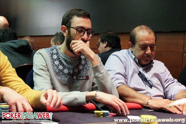 Gabriele Lepore durante l'ultimo Tana delle Tigri disputata a Nova Gorica nel mese di marzo