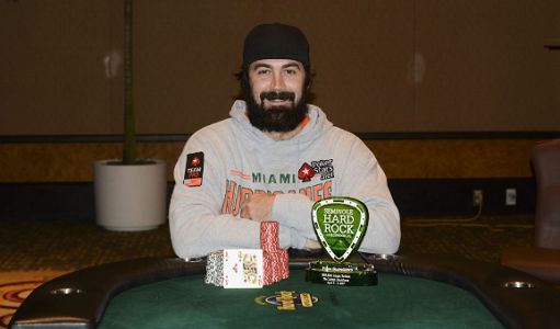Poker live, Jason Mercier batte cassa ad Hollywood. Suoi i quasi $750.000 dell’High Roller del Seminole Casino