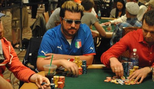 Il Pirata Italiano durante un evento delle WSOP 