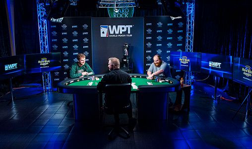 Ryan Riess e Alan Sternberg durante l'heads up