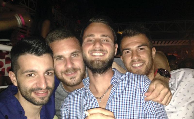 Dario con alcuni amici