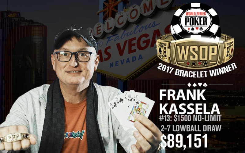 Frank Kassela (@WSOP)