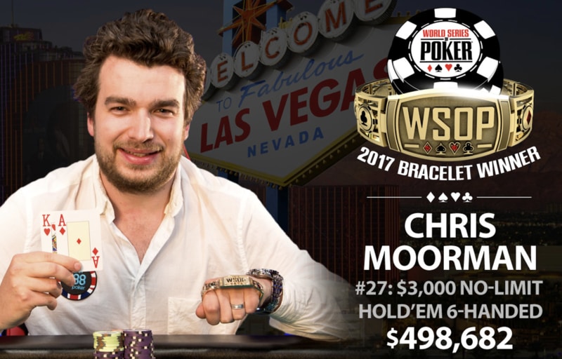 WSOP 2017: il fenomeno dell’online Chris Moorman vince il suo primo braccialetto. The Marathon a Joseph Di Rosa Rojas
