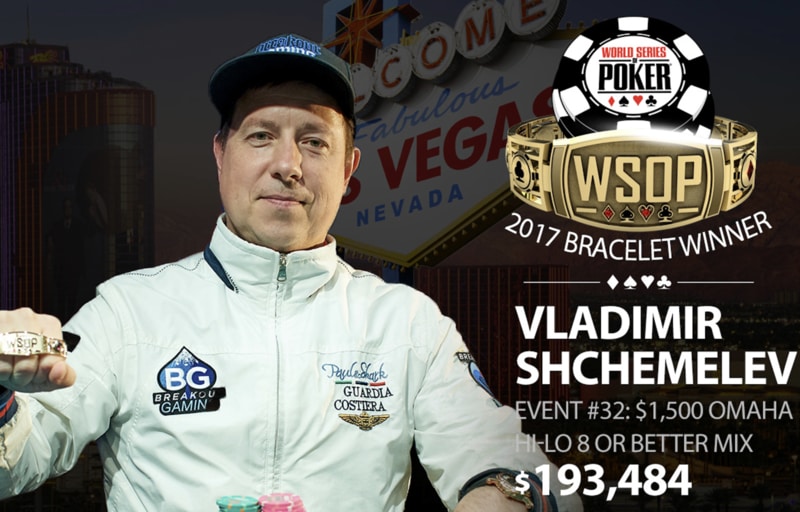 WSOP 2017, aggiornamento braccialetti: doppiette per Vladimir Shchemelev e Ben Yu. Primo titolo per Frank Maggio