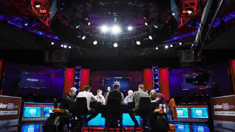 Dario durante le WSOP 2017 di Las Vegas