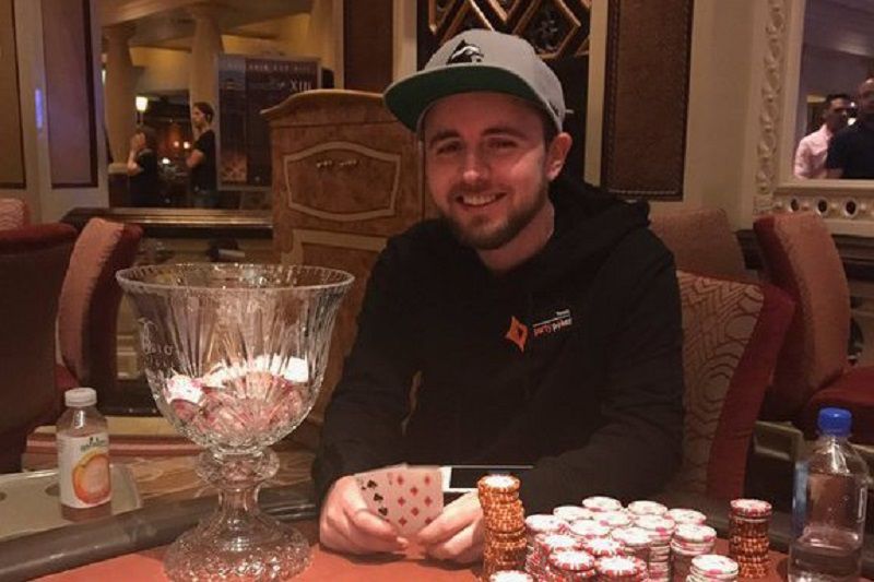 Patrick dopo la vittoria nella Bellagio Cup