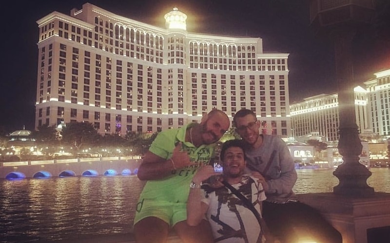 Luca Cristantielli alle WSOP con Mario Perati e Daniele Primerano