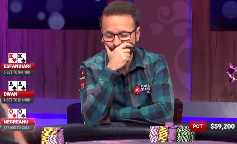 Daniel Negreanu riflette su cosa fare con QQ