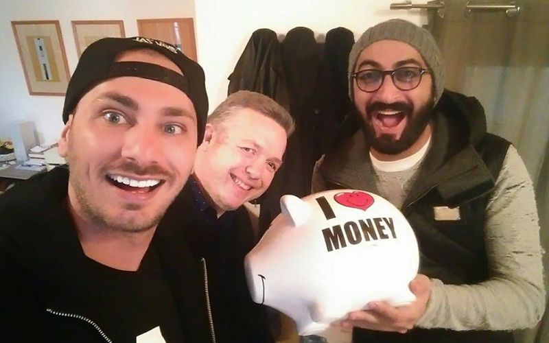 Filippo 'Project_Eden' Voconi (sinistra) con Carlo Savinelli (destra)