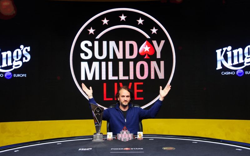 Sunday Million Live: Philipp Salewski vince dopo un deal, 26esimo Edoardo Poggiali