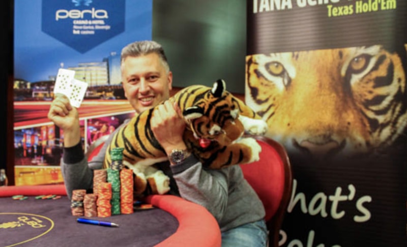 Diego Testa vincitore del Tana delle Tigri disputato a Marzo 2017