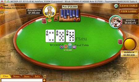 easylimp in action su PokerStars.com