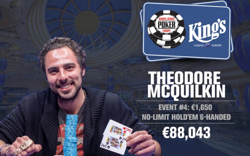 Theodore McQuilkin vince l'evento #4