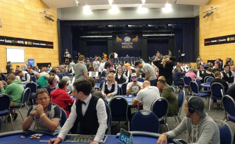 Battle of Malta 2017, Main Event: edizione da record, a fine Day 1C il conto degli iscritti è 2.074. Montepremi oltre 1 milione!
