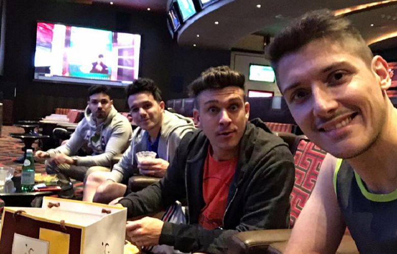 Luca Stevanato, chipleader a fine Day1D (Foto Campione Poker Team)