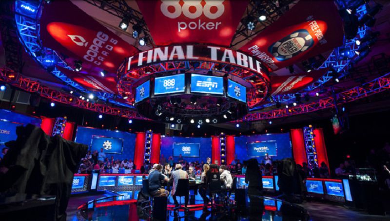 Un momento delle WSOP 2017