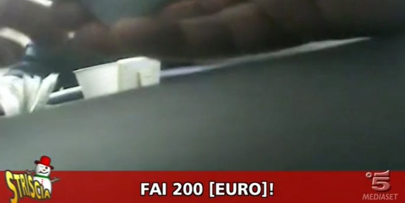 Un momento del servizio