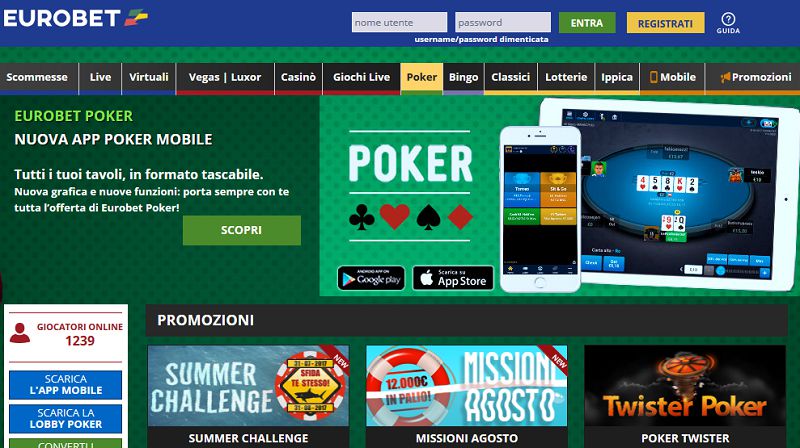 Gioca l'EXPLOSIVE Sunday anche su Eurobet Poker